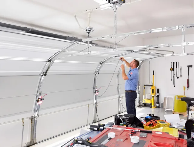 Garage door cable repair service by Pembroke Pines Garage Door Repair in Pembroke Pines