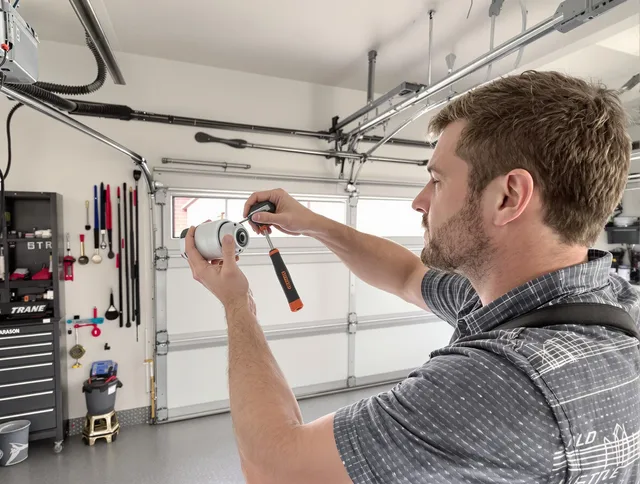 Garage door opener repair service by Pembroke Pines Garage Door Repair in Pembroke Pines