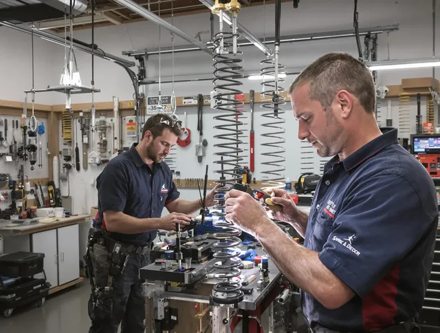 Garage door spring repair service by Pembroke Pines Garage Door Repair in Pembroke Pines